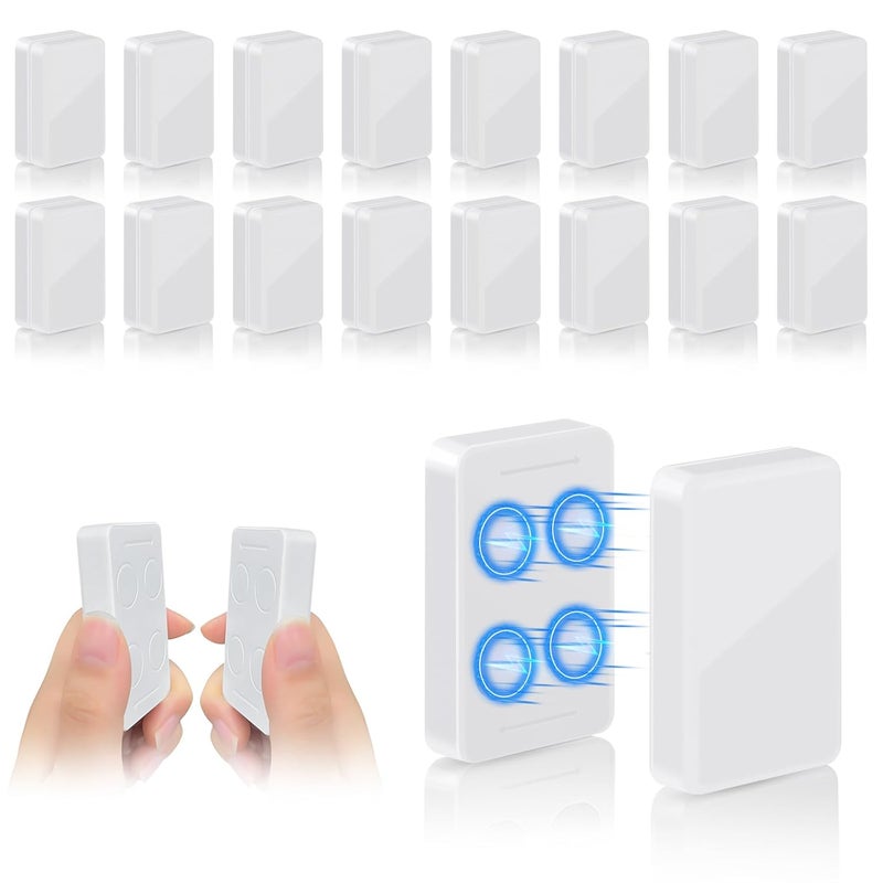 ANGAR 32pcs Outdoor Curtain Weights, Upgraded Heavier-Duty Waterproof Curtain Magnets Weights Outdoor, for Home Patio Drapery, Shower, Flags, Tablecloth to Stop Heavy Wind, White - Image 1